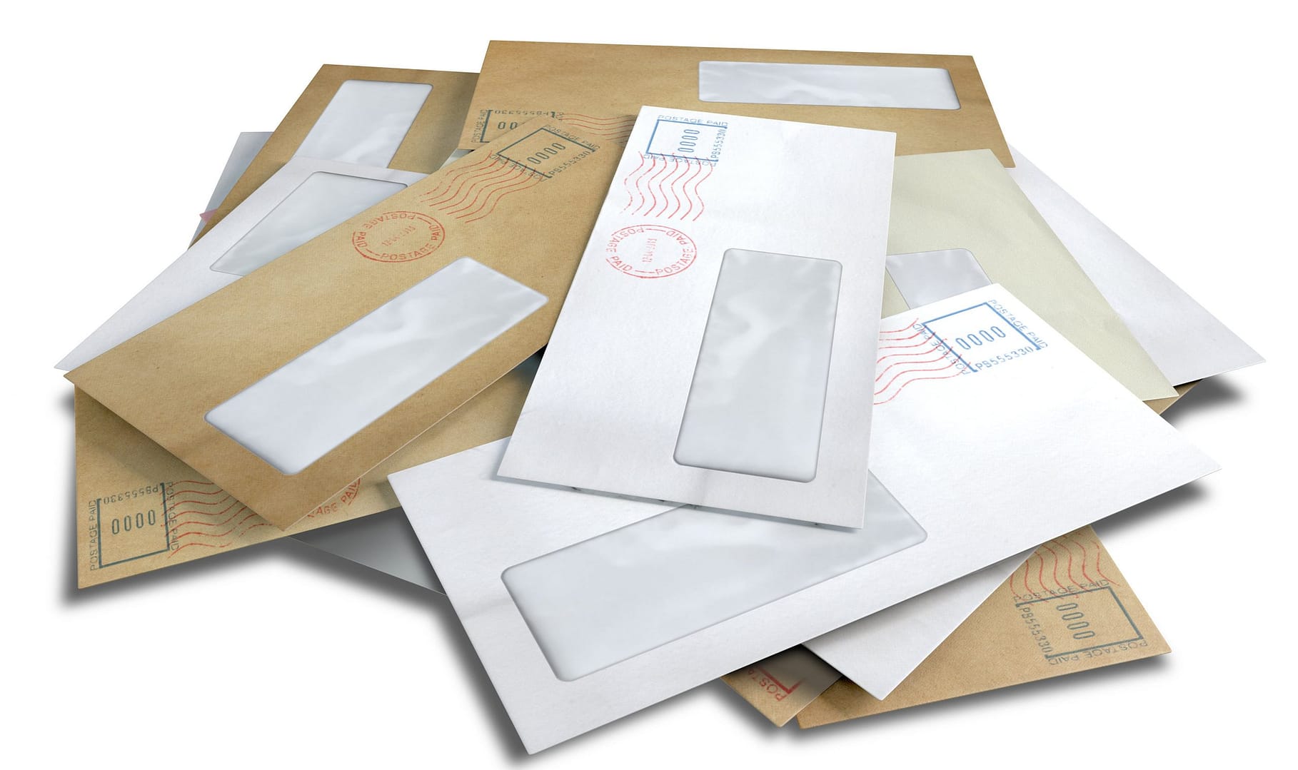 What mail can I expect after registering a business​